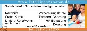 Die guten Noten in der Schule gibts hier beim Intelligenzknoten!